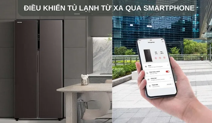 Điều khiển từ xa qua ứng dụng TSmart:Life